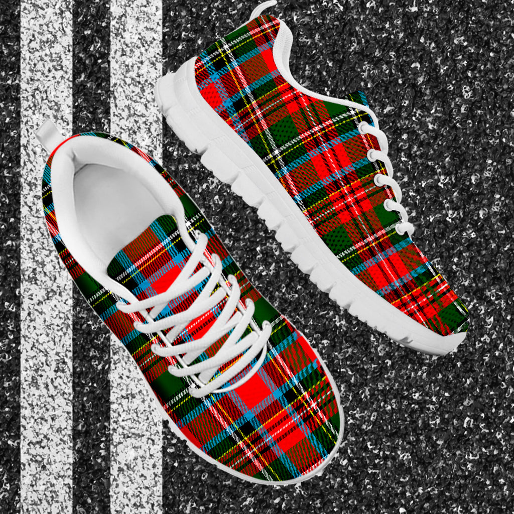 Stewart (Stuart) Tartan Sneakers - Tartan Vibes Clothing