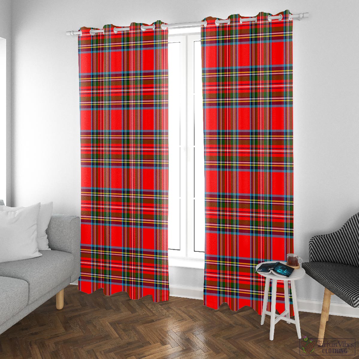 Stewart Royal Tartan Window Curtain