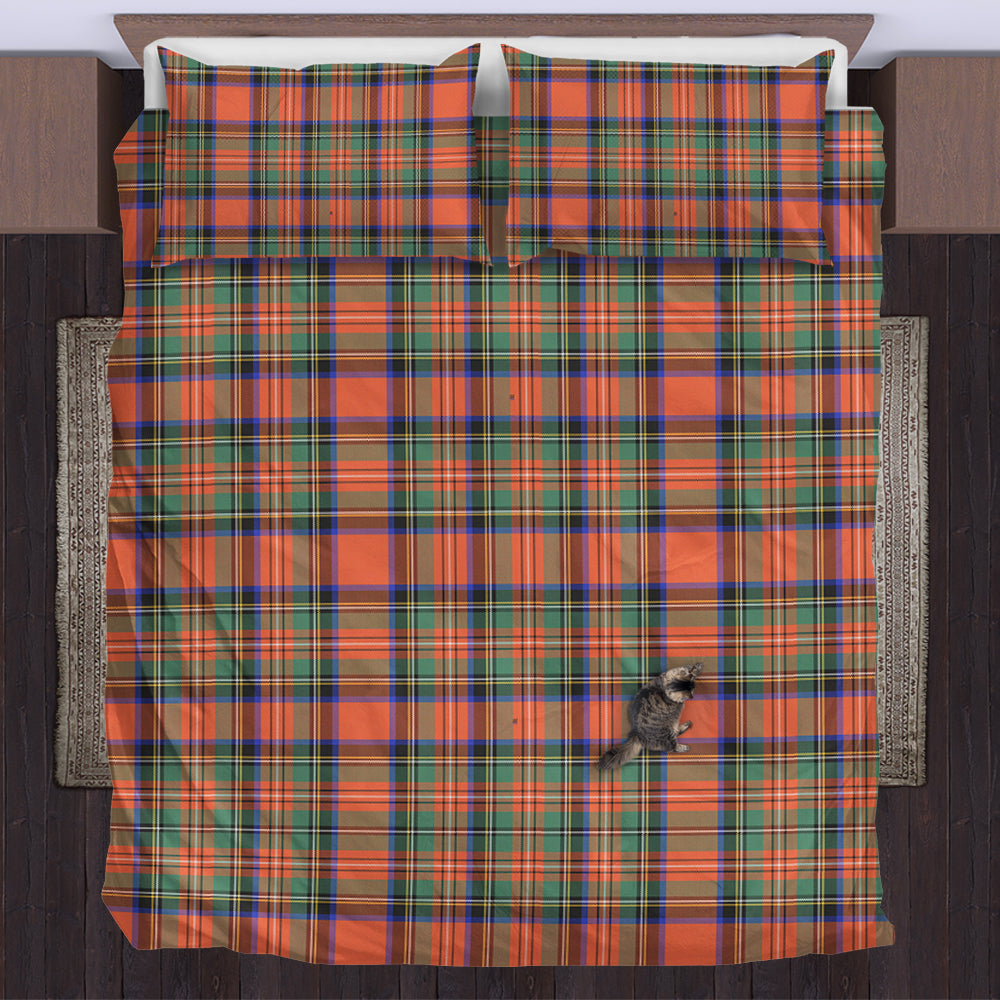 Stewart Royal Ancient Tartan Bedding Set US Bedding Set - Tartan Vibes Clothing