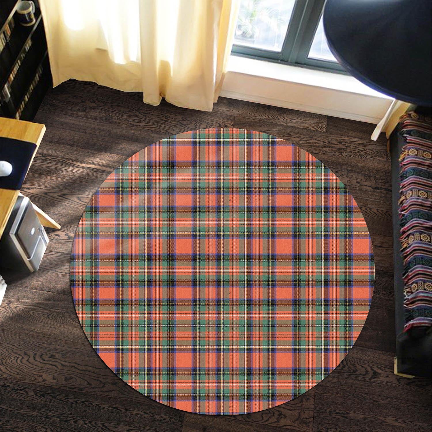 stewart-royal-ancient-tartan-round-rug