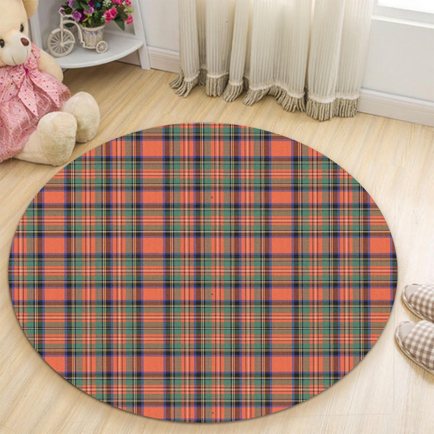 stewart-royal-ancient-tartan-round-rug