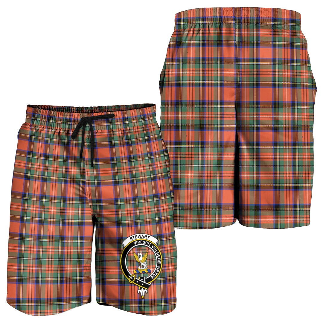 stewart-royal-ancient-tartan-mens-shorts-with-family-crest