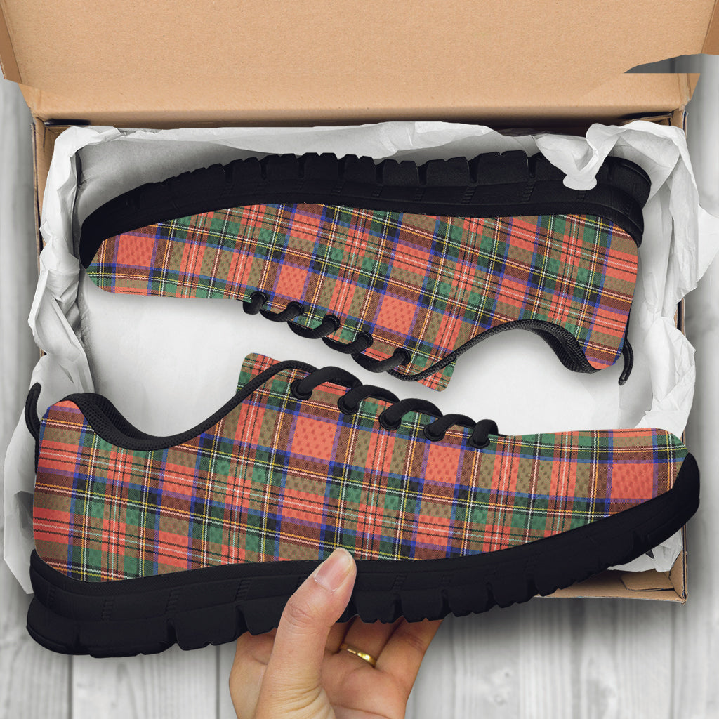 Stewart Royal Ancient Tartan Sneakers - Tartan Vibes Clothing