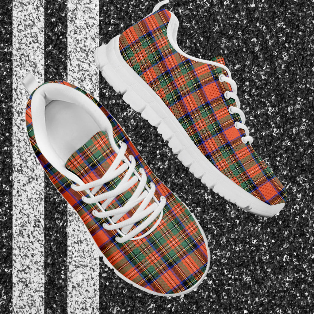 Stewart Royal Ancient Tartan Sneakers - Tartan Vibes Clothing