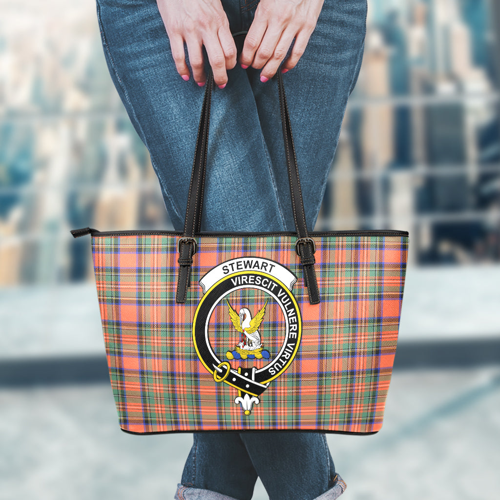 stewart-royal-ancient-tartan-leather-tote-bag-with-family-crest