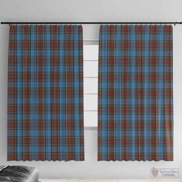 Stewart Royal Blue Tartan Window Curtain