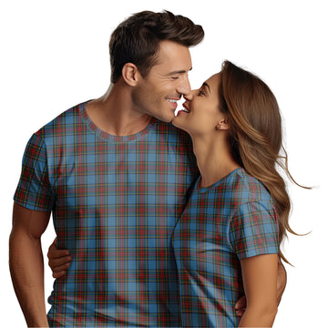 Stewart Royal Blue Tartan T-Shirt