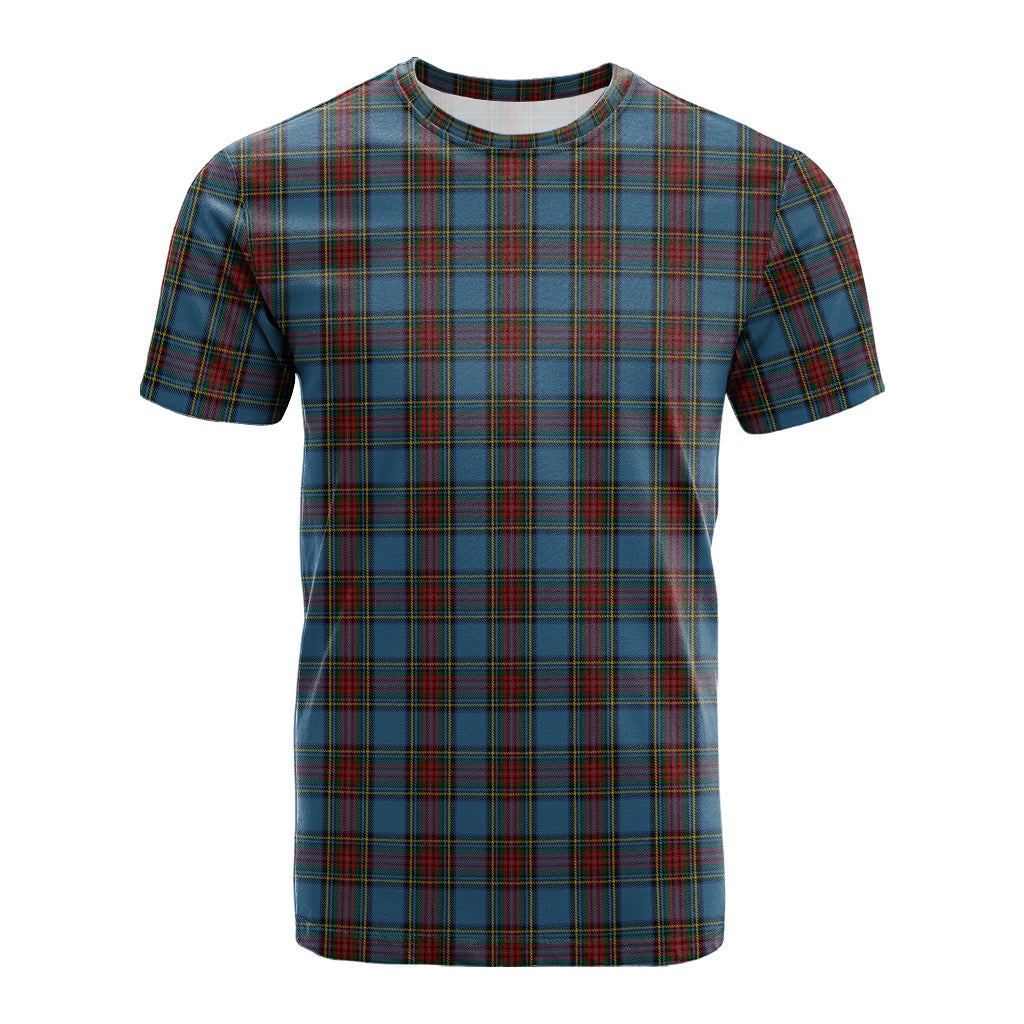 Stewart Royal Blue Tartan T-Shirt - Tartan Vibes Clothing