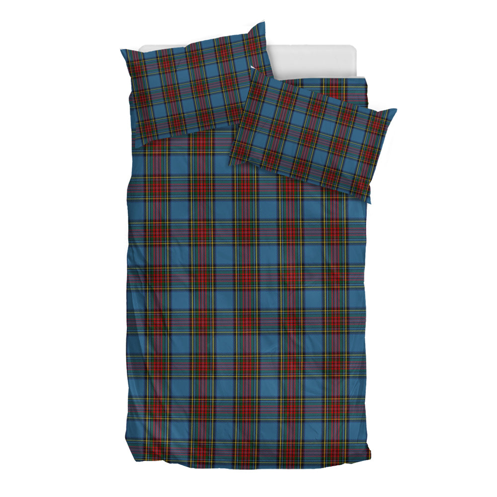 Stewart Royal Blue Tartan Bedding Set - Tartan Vibes Clothing