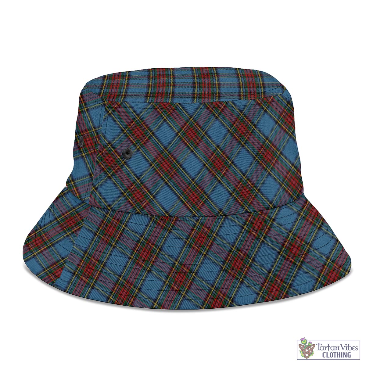 Tartan Vibes Clothing Stewart Royal Blue Tartan Bucket Hat