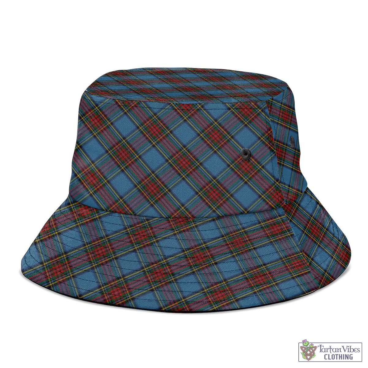 Tartan Vibes Clothing Stewart Royal Blue Tartan Bucket Hat