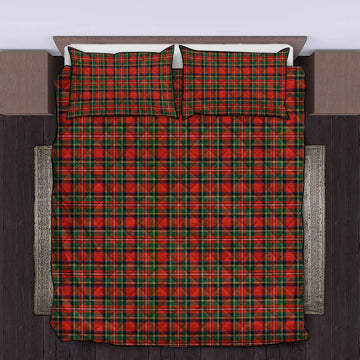 Stewart Royal Modern Tartan Quilt Bed Set