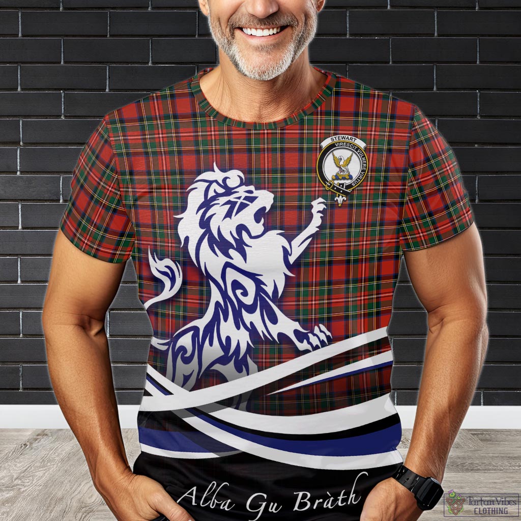 stewart-royal-modern-tartan-t-shirt-with-alba-gu-brath-regal-lion-emblem