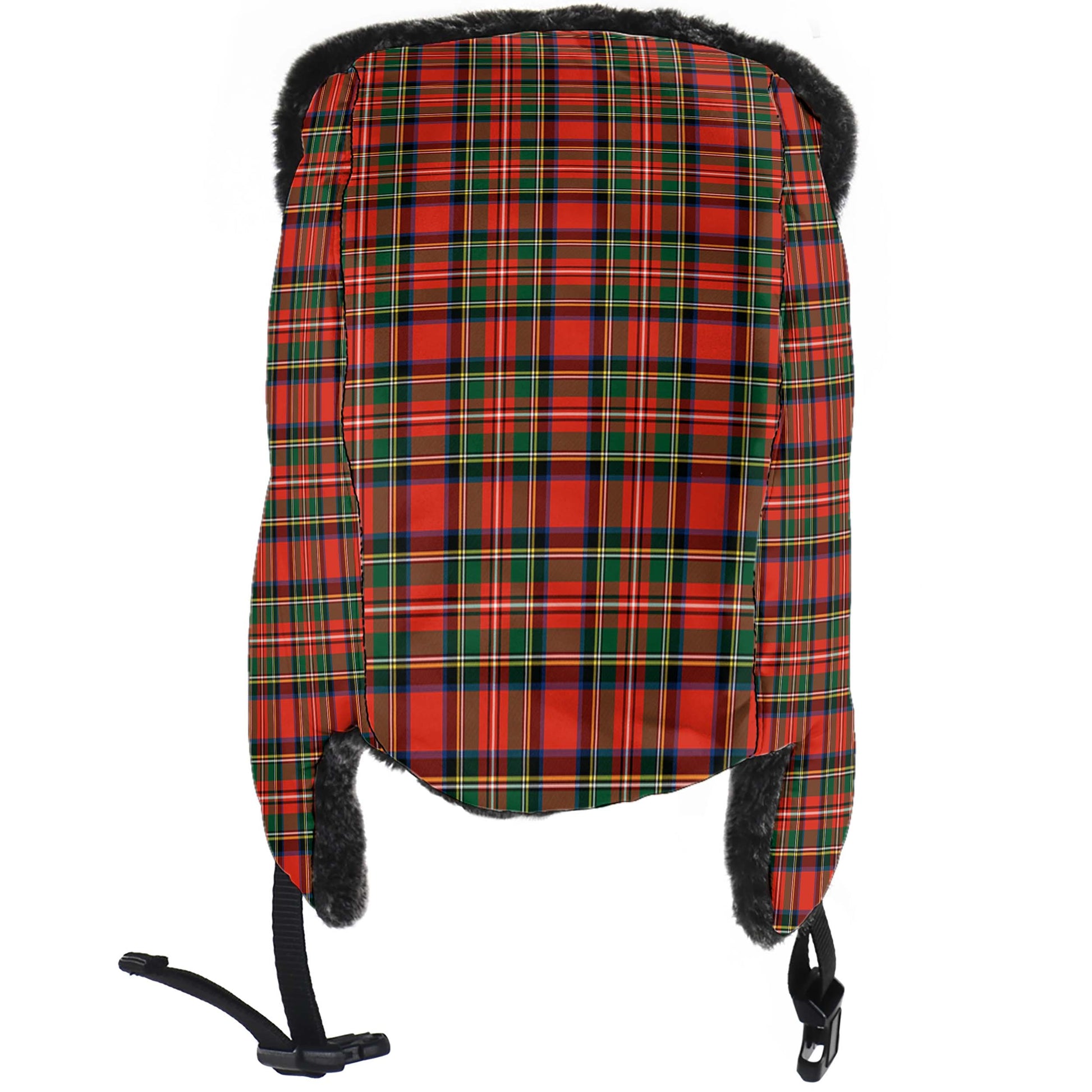 Stewart Royal Modern Tartan Winter Trapper Hat - Tartanvibesclothing