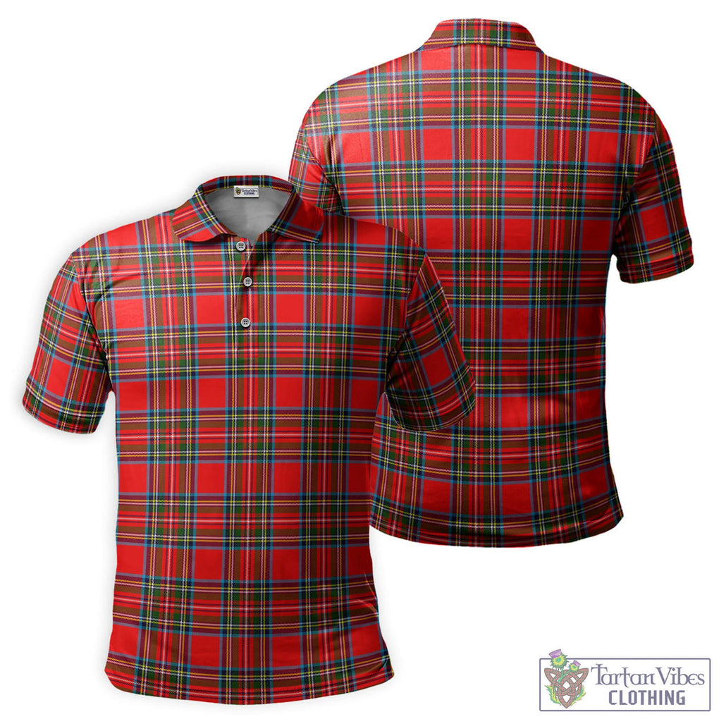 Stewart (Stuart) Tartan Mens Polo Shirt Kid - Tartan Vibes Clothing