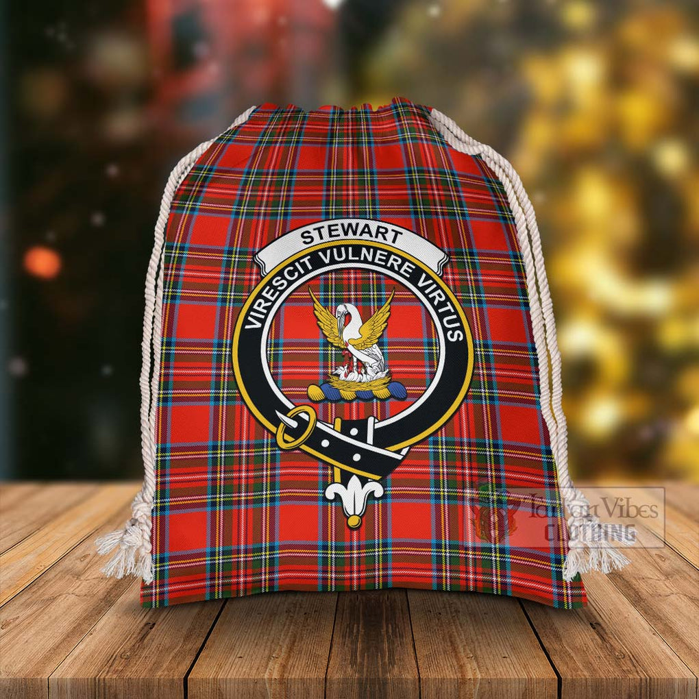 Stewart (Stuart) Tartan Christmas Santa's Bag with Family Crest - Tartan Vibes Clothing