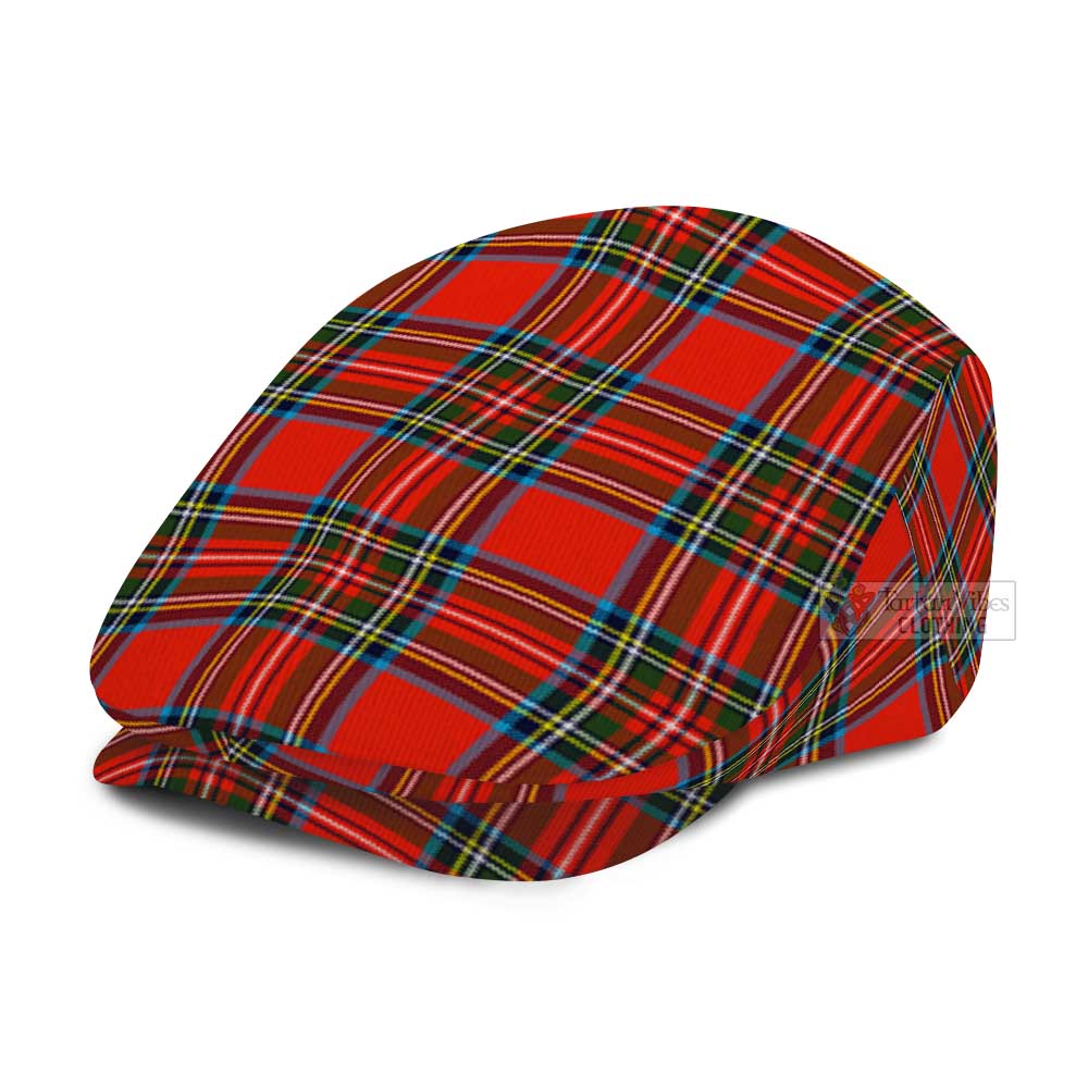 Stewart (Stuart) Tartan Jeff Cap - Tartan Flat Cap - Tartan Vibes Clothing