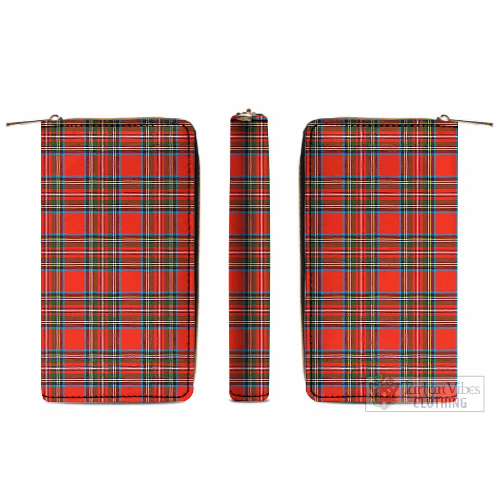 Stewart (Stuart) Tartan Women's Leather Wallet - Tartan Vibes Clothing