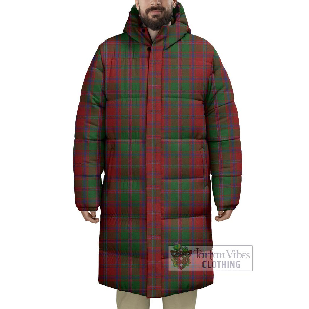 Tartan Vibes Clothing Stewart (Stuart) of Appin Tartan Long Down Jacket