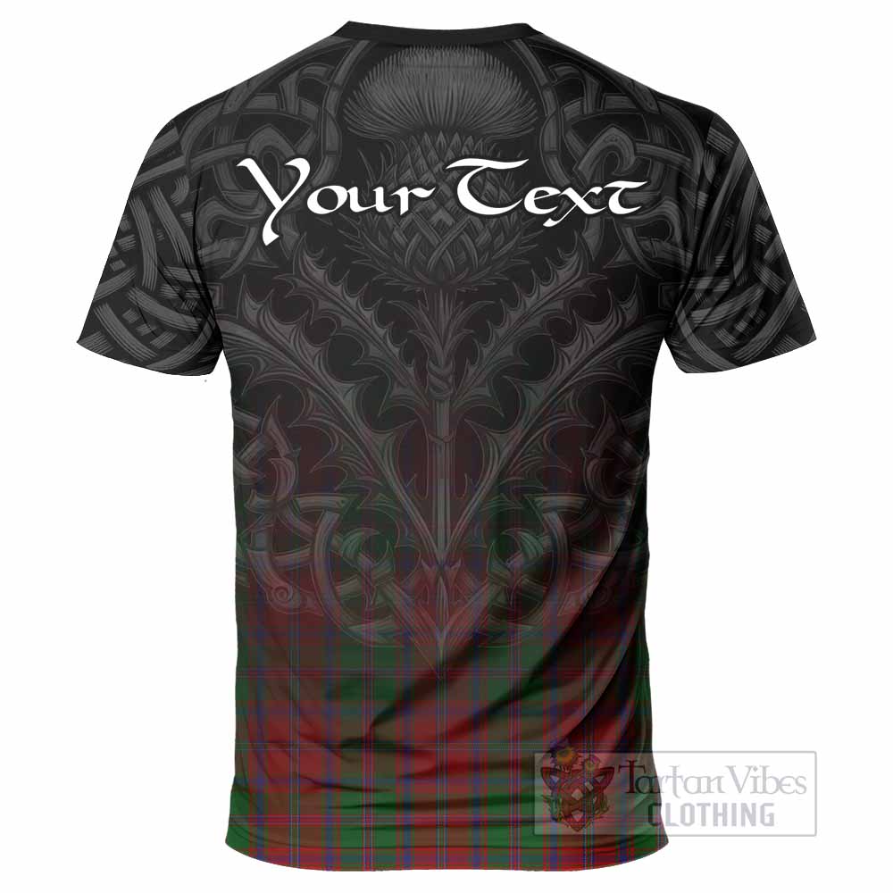 Tartan Vibes Clothing Stewart (Stuart) of Appin Tartan T-Shirt with Family Crest Celtic Thistle Vibes