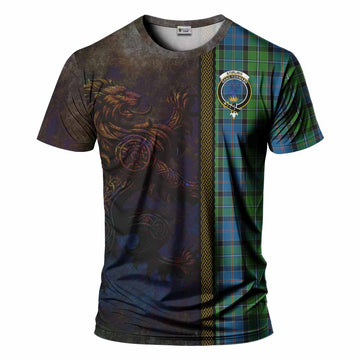 Stirling Tartan Family Crest T-Shirt Alba Gu Brath Be Brave Lion Ancient Style Kid's Shirt - Tartan Vibes Clothing