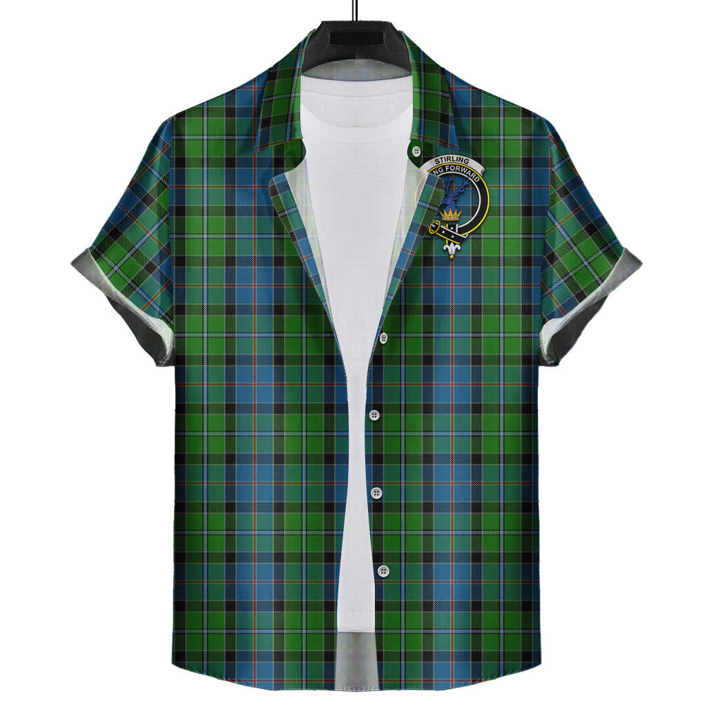 stirling-tartan-short-sleeve-button-down-shirt-with-family-crest