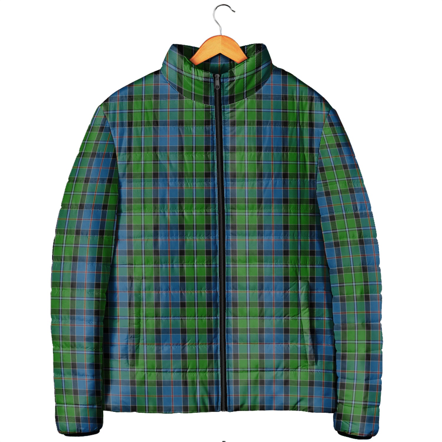 Stirling Tartan Padded Jacket Men's Padded Jacket - Tartan Vibes Clothing