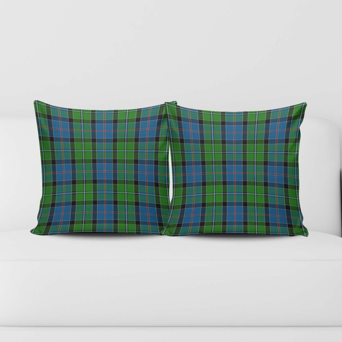 Stirling Tartan Pillow Cover Square Pillow Cover - Tartanvibesclothing
