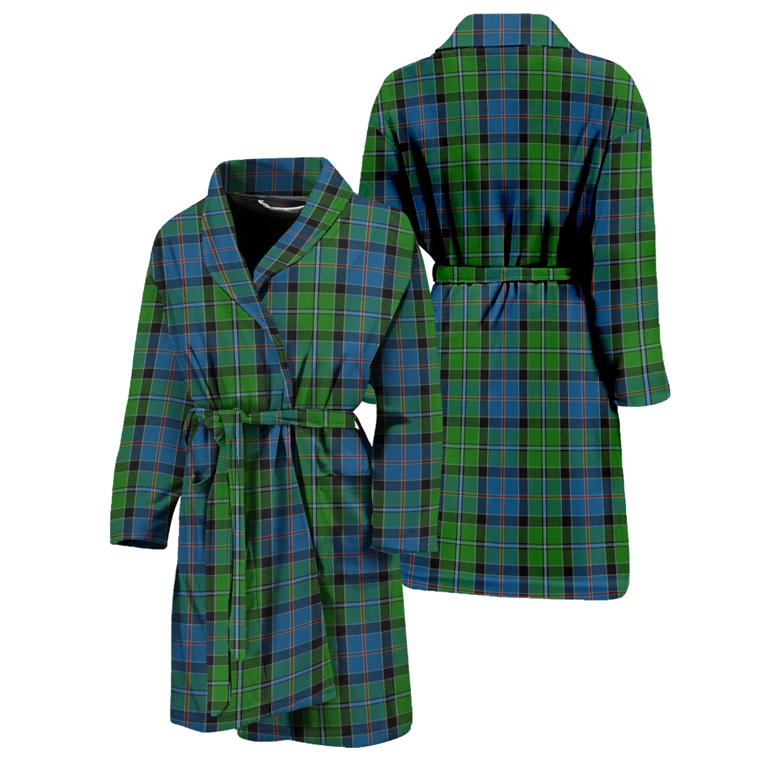 Stirling Tartan Bathrobe Unisex M - Tartan Vibes Clothing