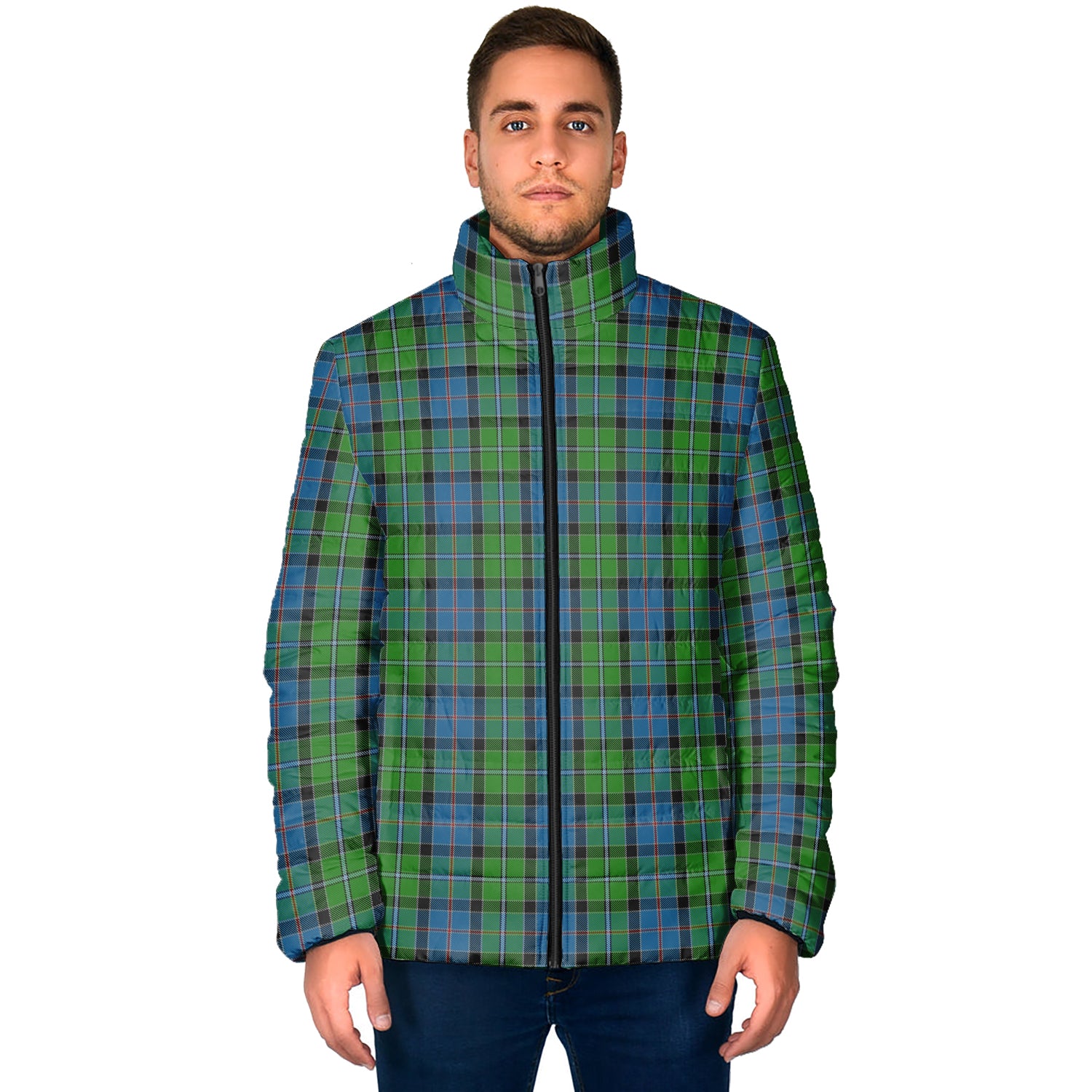 Stirling Tartan Padded Jacket - Tartan Vibes Clothing