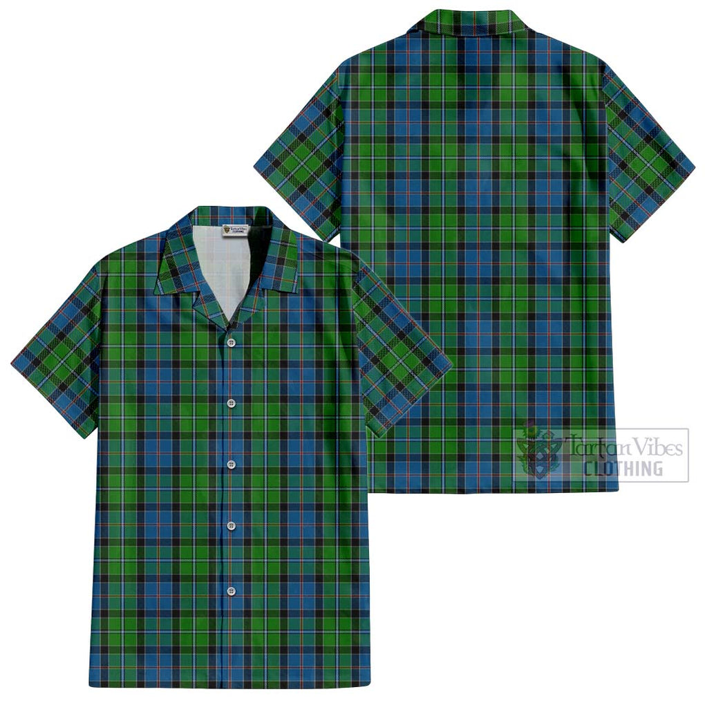 Stirling Tartan Cotton Hawaiian Shirt Kid - Tartanvibesclothing Shop