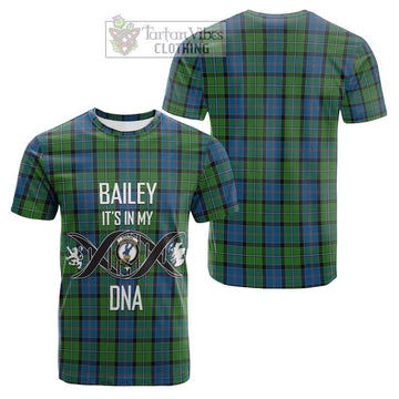 Stirling Tartan Cotton T-shirt with Family Crest DNA In Me Style Kid's Shirt - Tartan Vibes Clothing