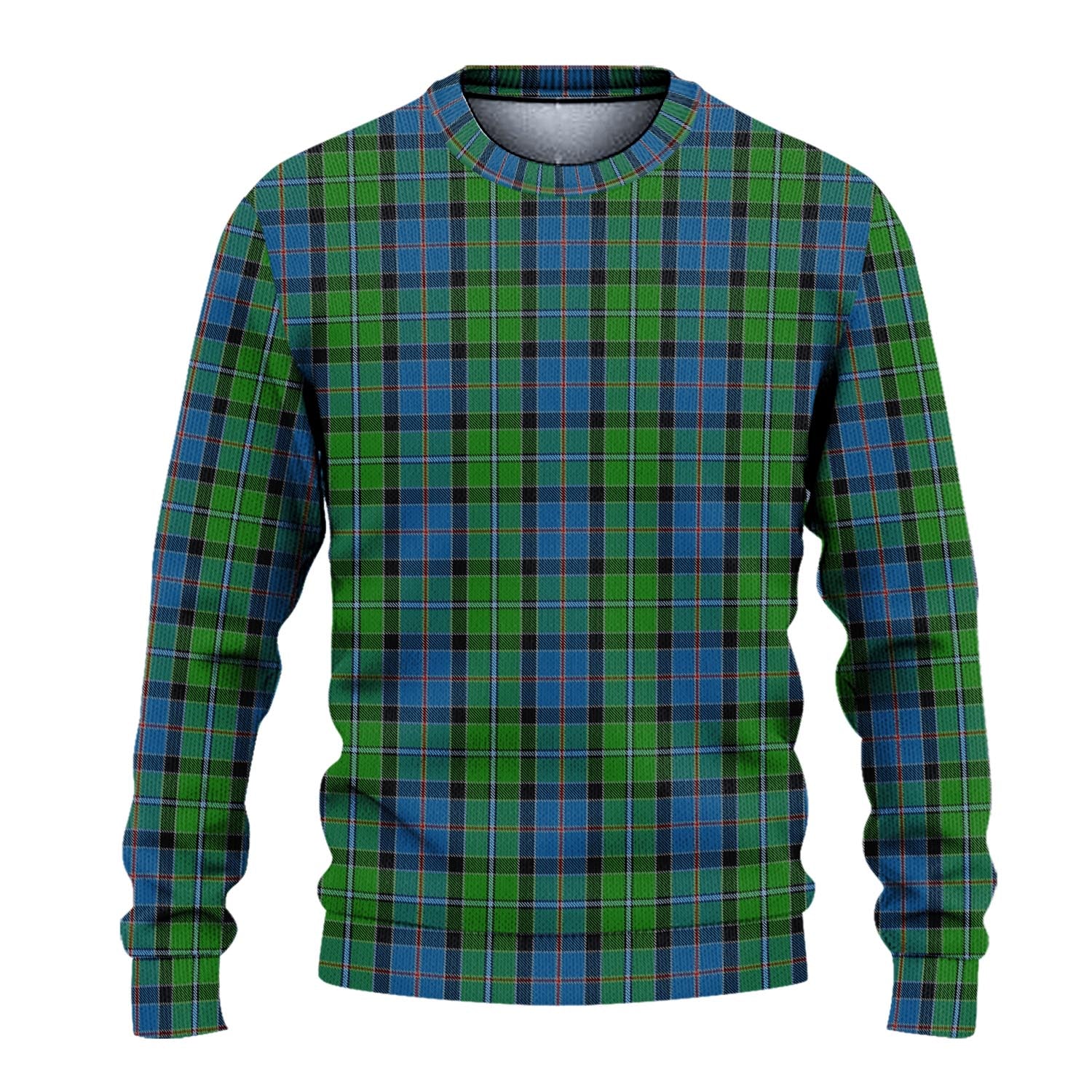Stirling Tartan Knitted Sweater - Tartanvibesclothing