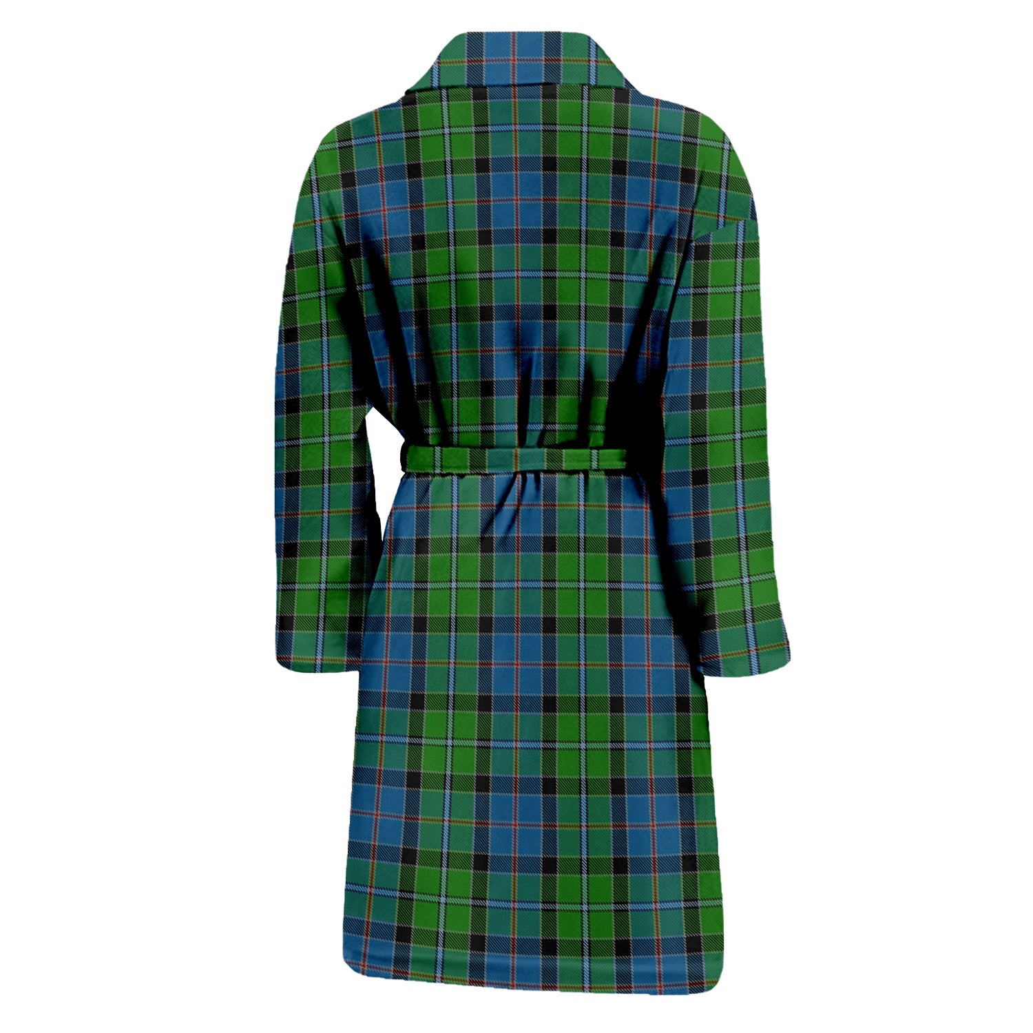 Stirling Tartan Bathrobe with Family Crest - Tartan Vibes Clothing