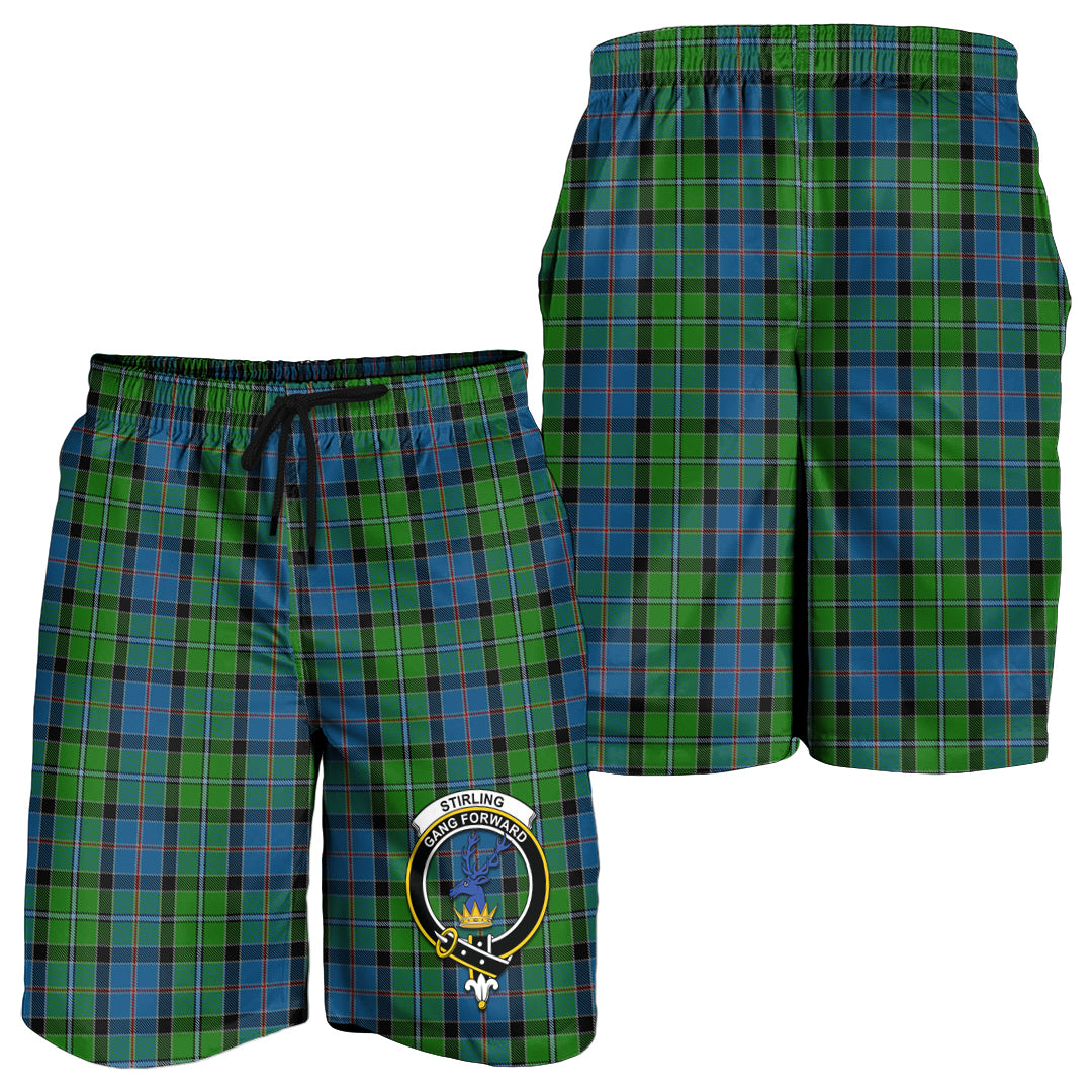 stirling-tartan-mens-shorts-with-family-crest