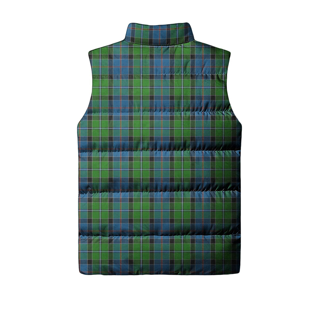 Stirling Tartan Sleeveless Puffer Jacket Unisex L - Tartan Vibes Clothing