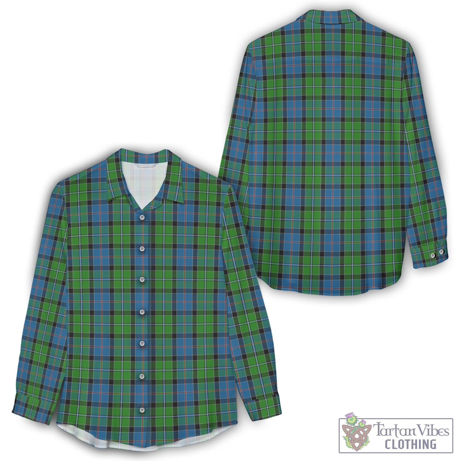 Stirling Tartan Womens Casual Shirt