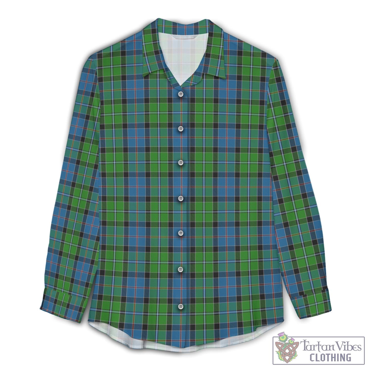 Stirling Tartan Womens Casual Shirt