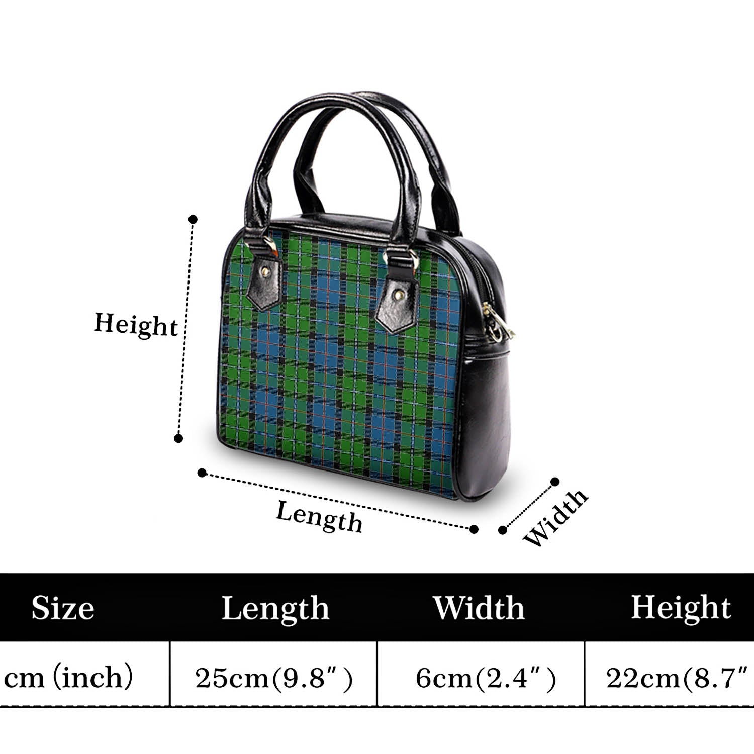 Stirling Tartan Shoulder Handbags - Tartanvibesclothing