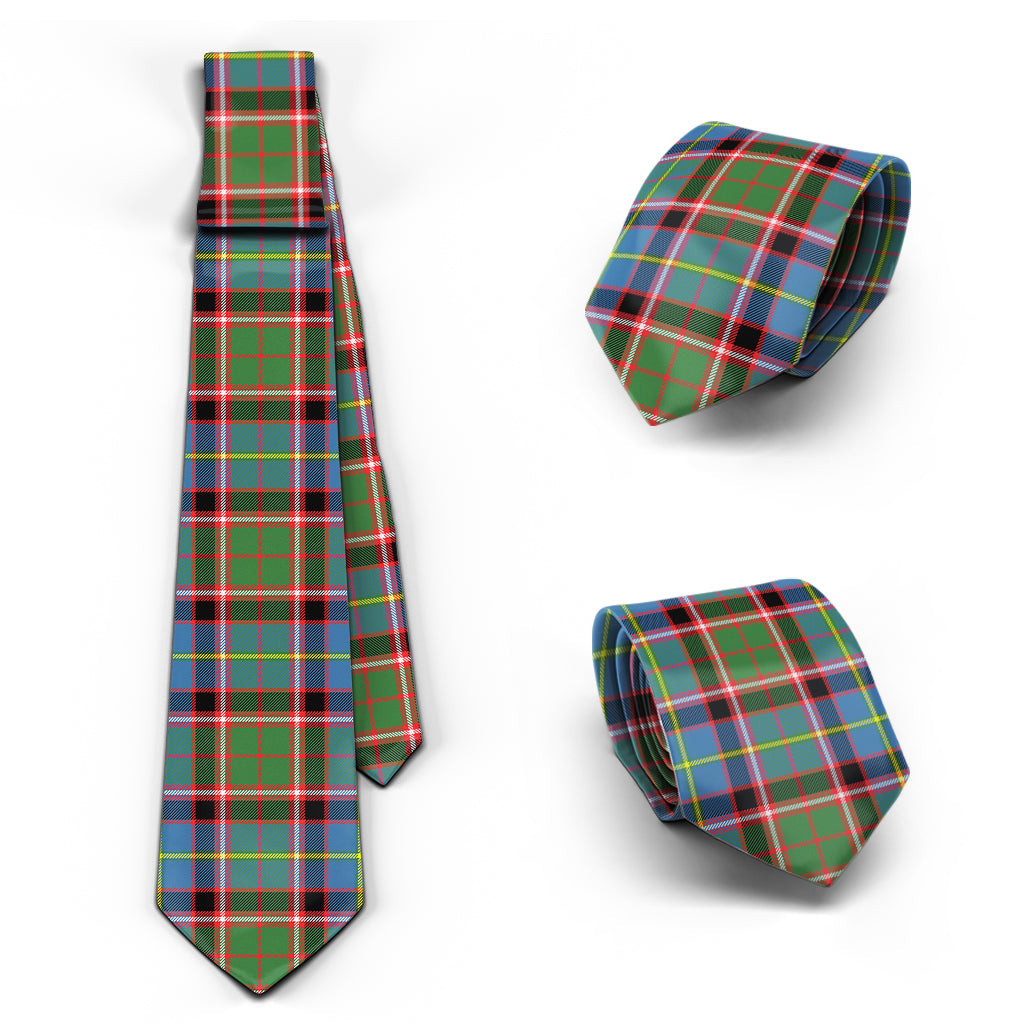 Stirling Bannockburn Tartan Classic Necktie Necktie One Size - Tartan Vibes Clothing