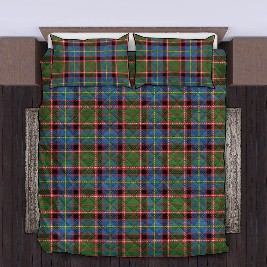 Stirling Bannockburn Tartan Quilt Bed Set King - Tartan Vibes Clothing