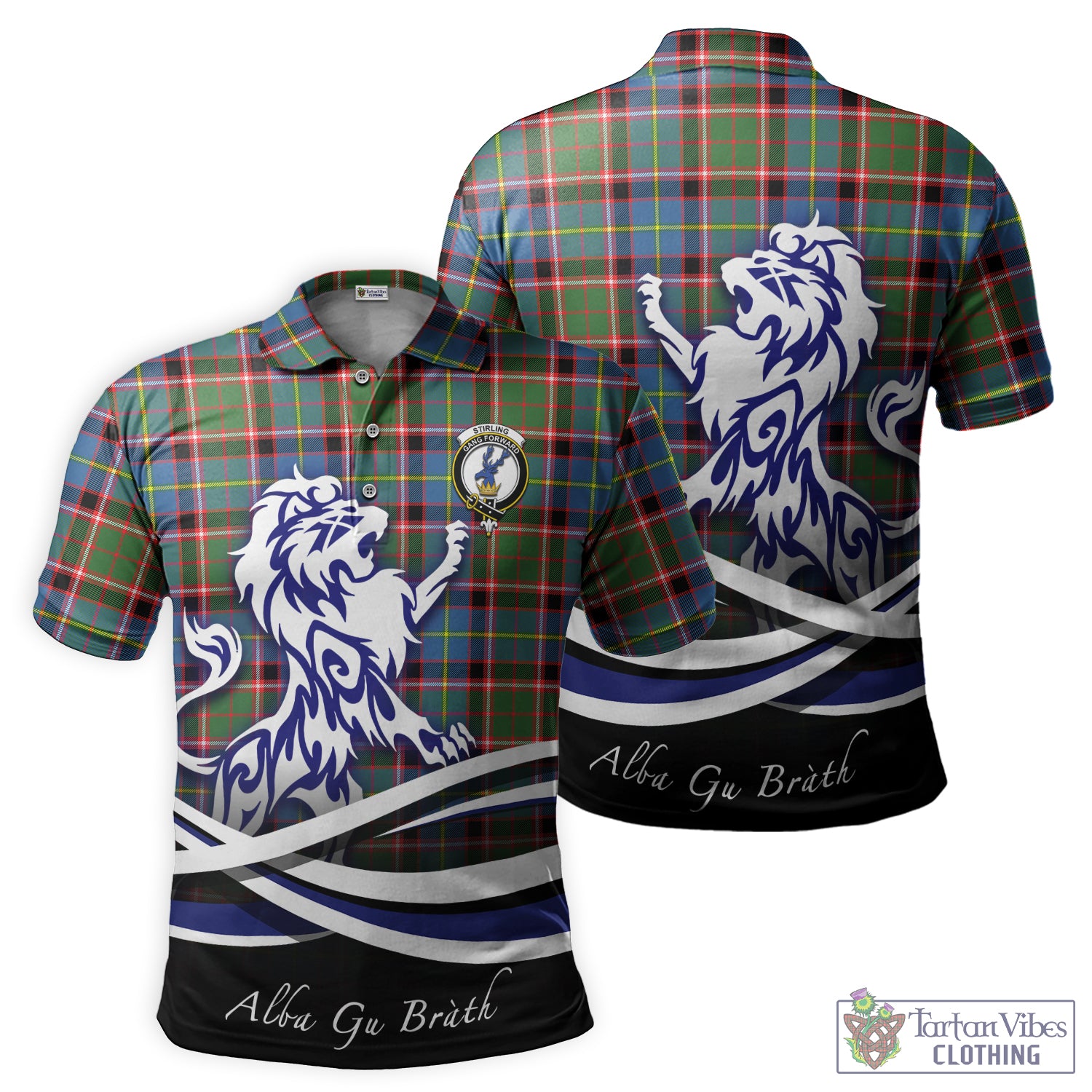 stirling-bannockburn-tartan-polo-shirt-with-alba-gu-brath-regal-lion-emblem