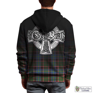 Stirling Bannockburn Tartan Hoodie Featuring Alba Gu Brath Family Crest Celtic Inspired