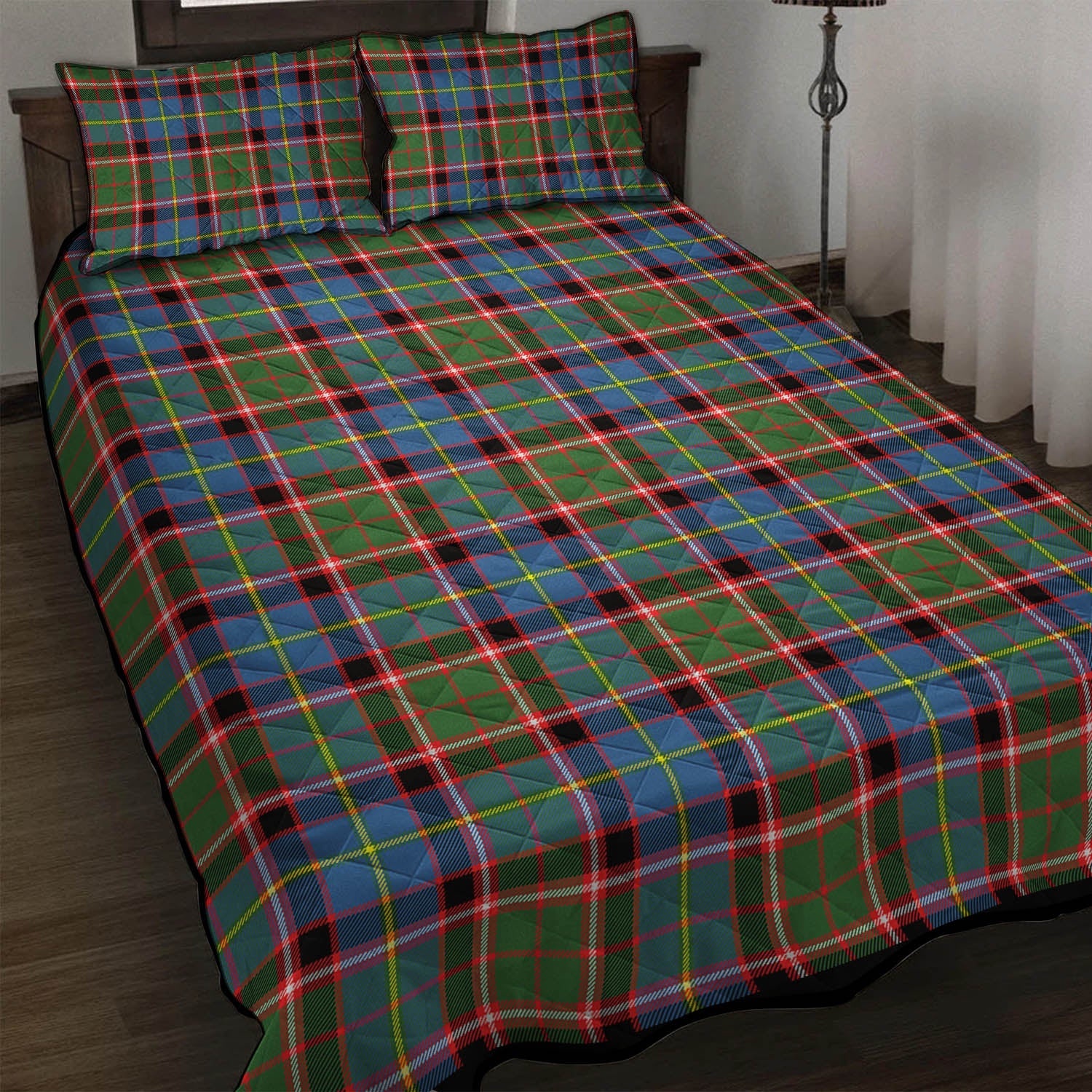 Stirling Bannockburn Tartan Quilt Bed Set - Tartan Vibes Clothing