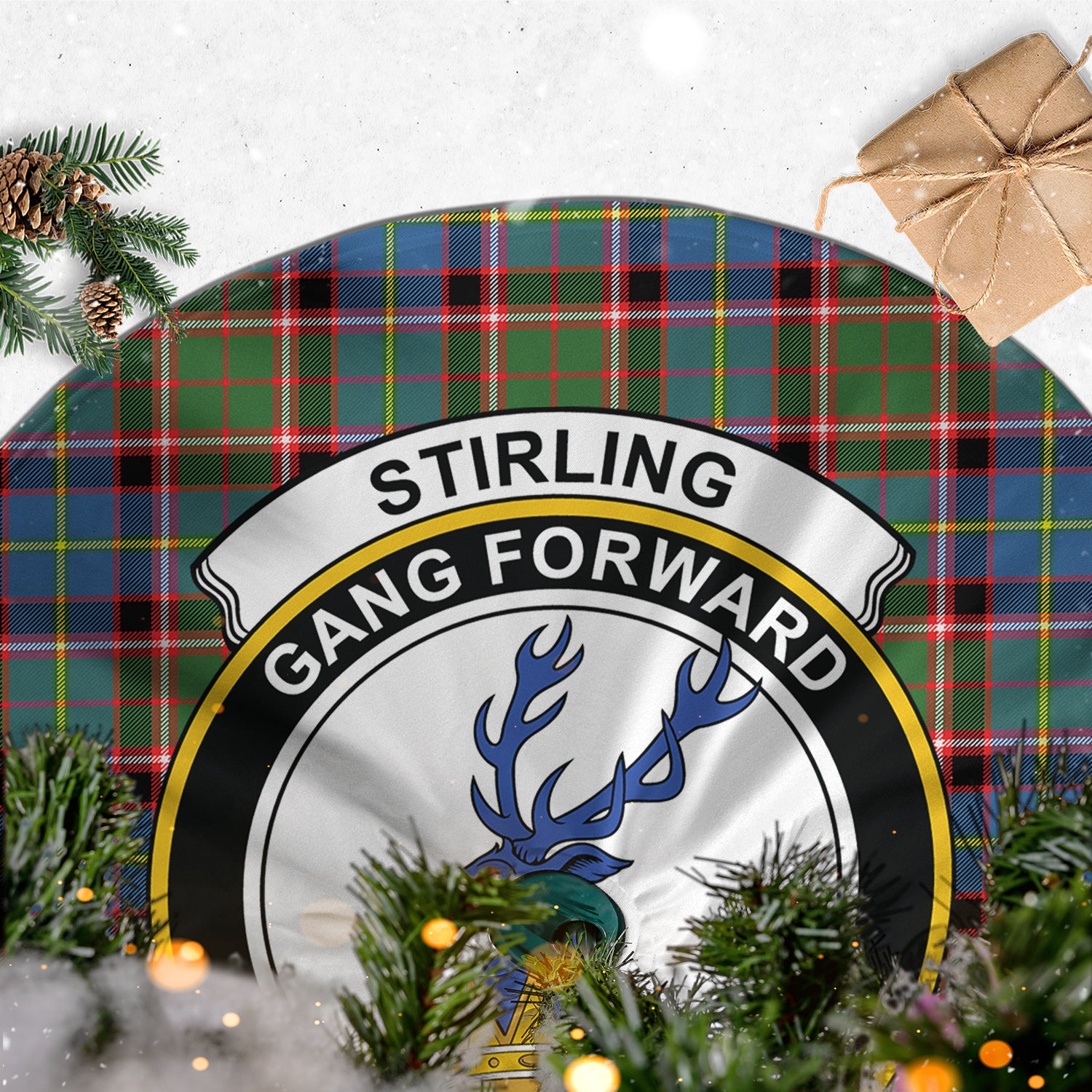 stirling-bannockburn-tartan-christmas-tree-skirt-with-family-crest