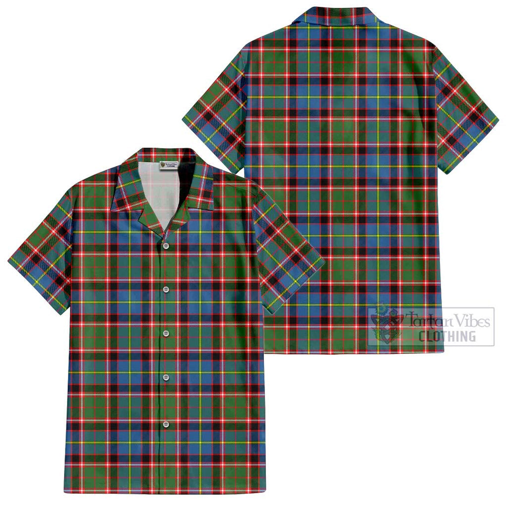 Stirling Bannockburn Tartan Cotton Hawaiian Shirt Kid - Tartanvibesclothing Shop