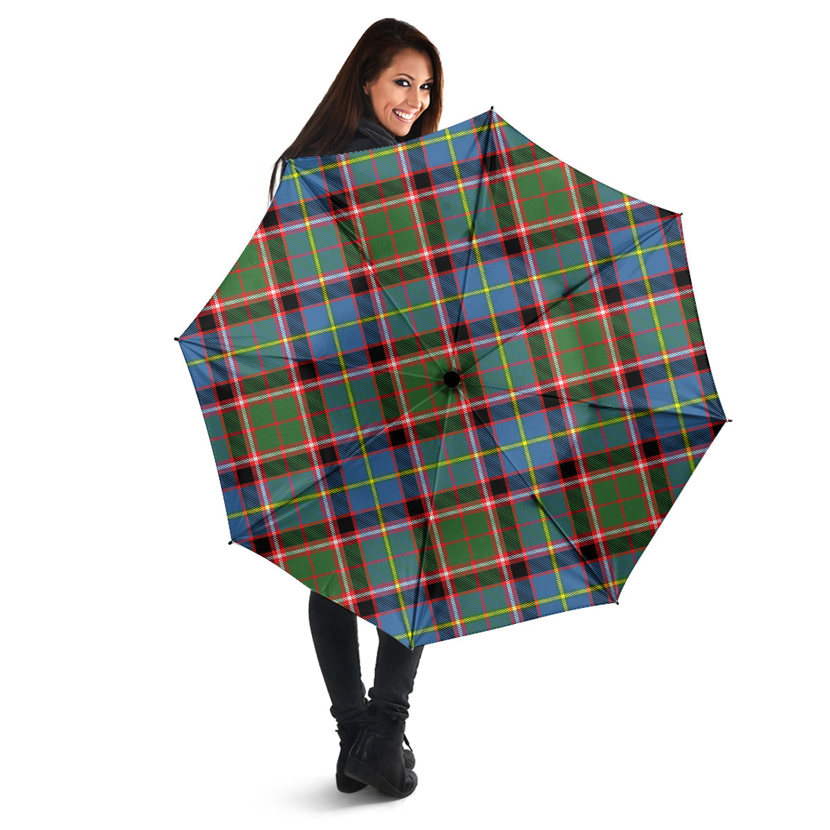 Stirling Bannockburn Tartan Umbrella - Tartanvibesclothing