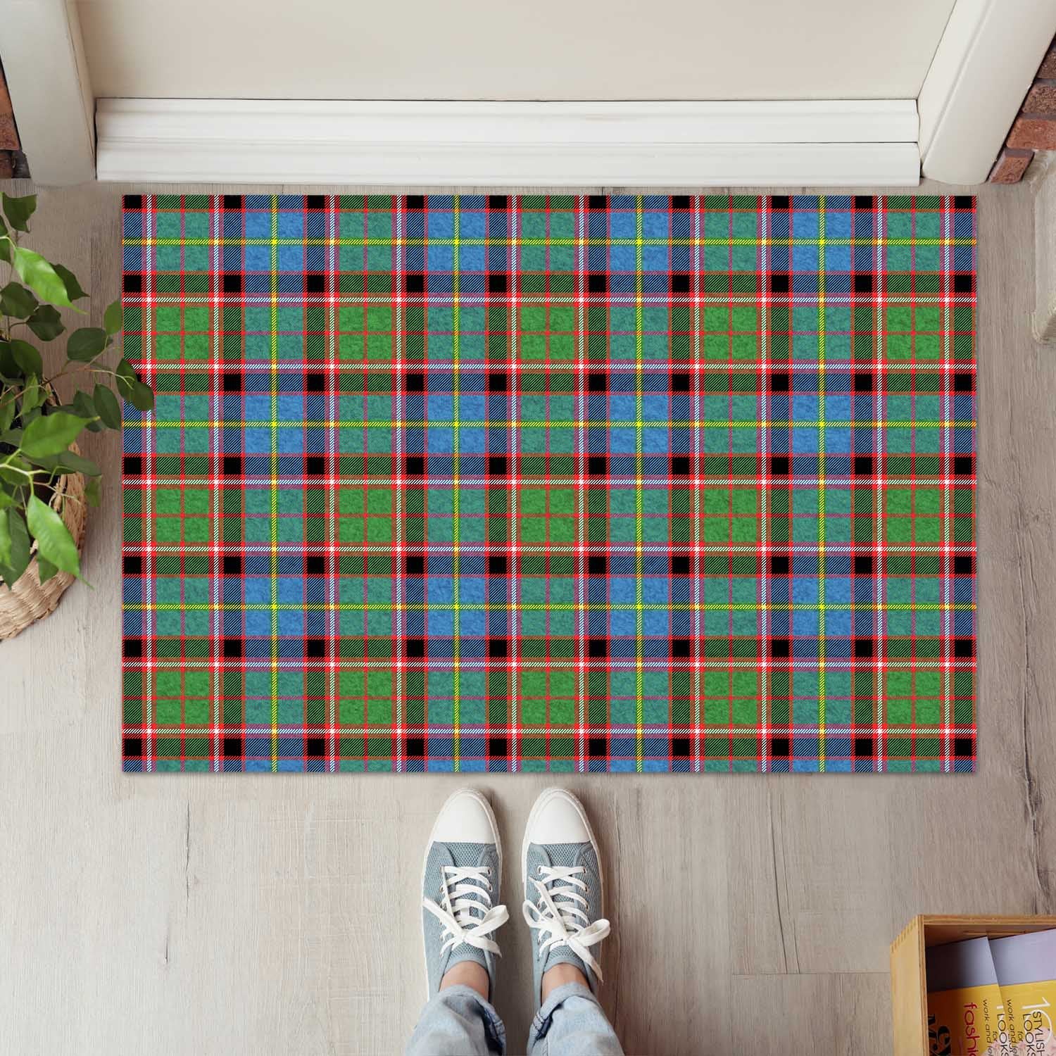 Stirling Bannockburn Tartan Door Mat - Tartanvibesclothing Shop