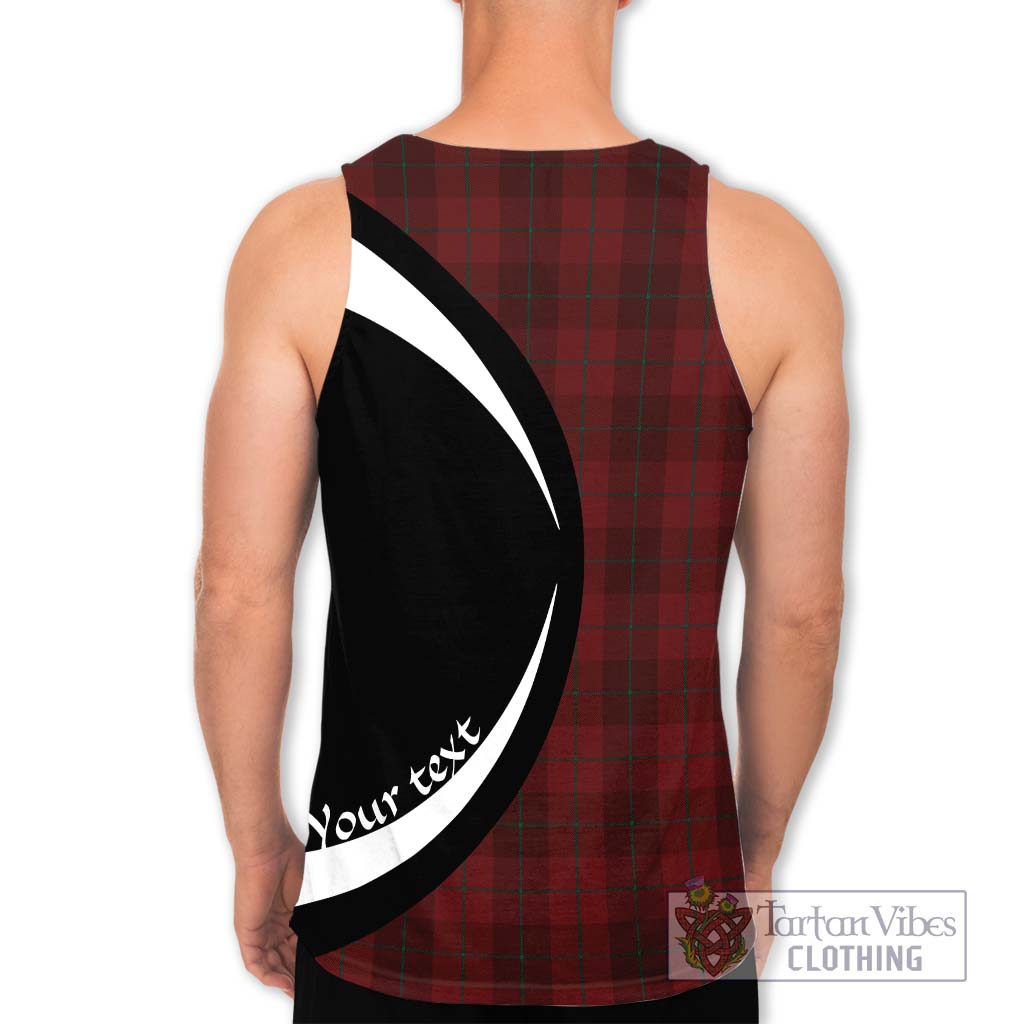 Stirling of Keir Tartan Men's Tank Top with Family Crest Circle Style - Tartan Vibes Clothing