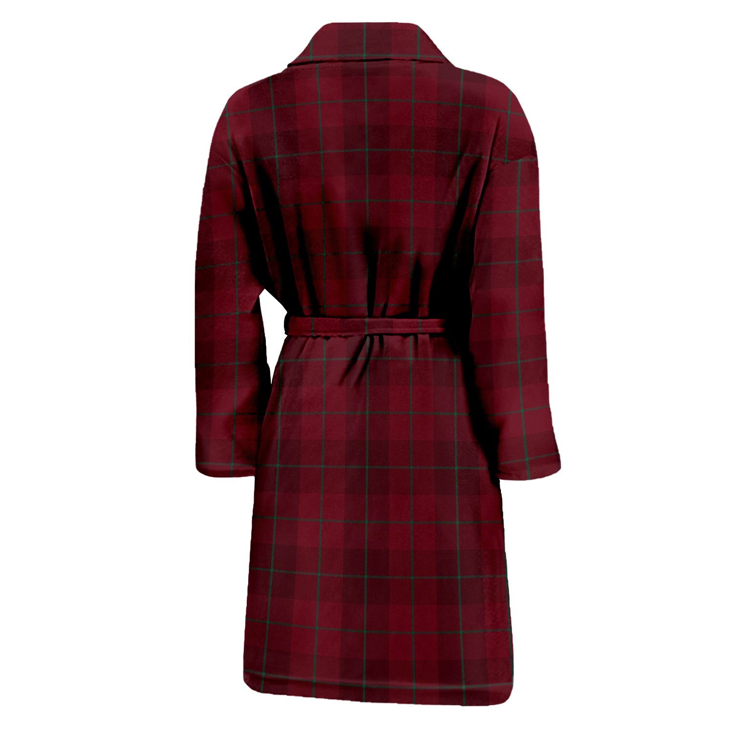 Stirling of Keir Tartan Bathrobe with Family Crest - Tartan Vibes Clothing